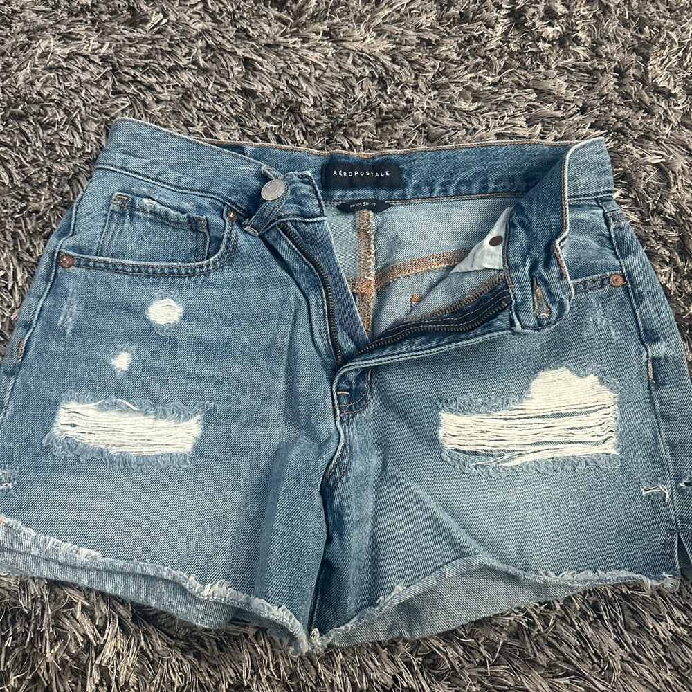 AERO Classic Blue Denim Shorts